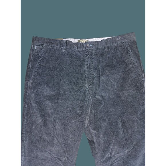 Banana Republic Navy  Corduroy Kentfield Straight Leg Pants Men 38x32 Grunge - Picture 4 of 9